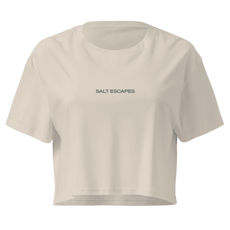 Sweat Explore Relax Crop Tee - view 1